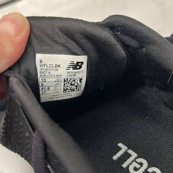 New Balance Women’s Fuel Cell Running Shoes Black Size 10