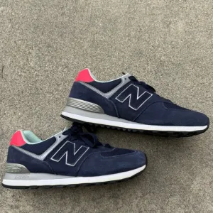 New Balance X FIGS 574 ML574FGS Men’s Blue Shoes size 9 preloved