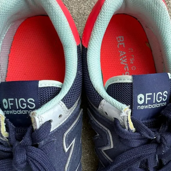 New Balance X FIGS 574 ML574FGS Men’s Blue Shoes size 9 preloved