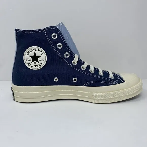 New Converse Chuck 70 Hi Tri-Panel Navy Oat Milk Ocean Unisex Shoes A05659C 4-15