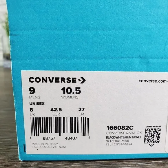 New Converse Rival Oxford Sneaker (Unisex)