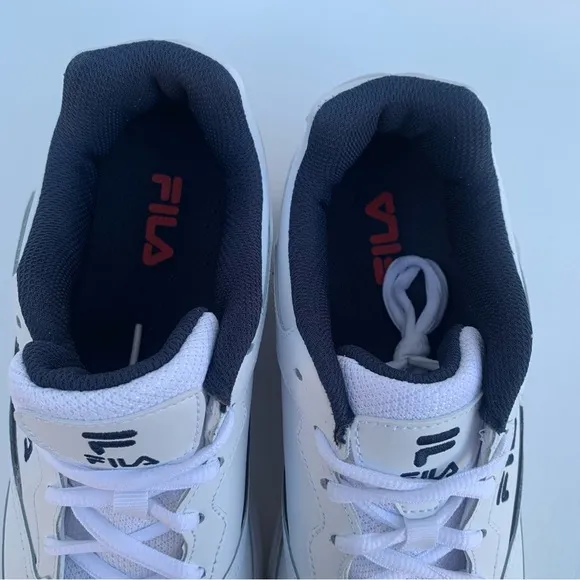 New FILA TRI RUNNER Men’s Shoes White / Navy Size 9.5