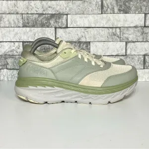 New Hoka One One Bondi L Barley Oat Womens 9 Athletic Shoes