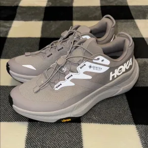 New HOKA Transport GTX Women’s Size 8 Gray Running Shoes