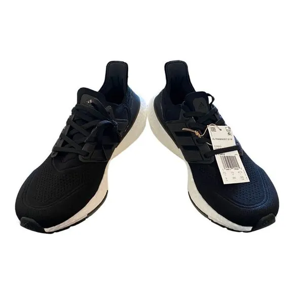 NEW in Box ADIDAS Women's Ultraboost 21 W Black White Running Shoes Sneakers 8 9