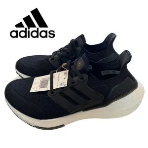 NEW in Box ADIDAS Women's Ultraboost 21 W Black White Running Shoes Sneakers 8 9