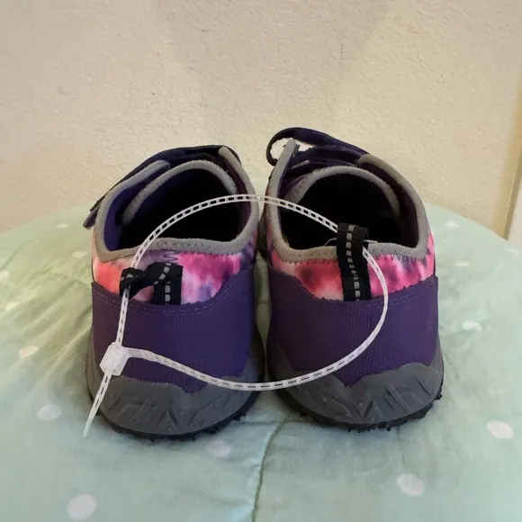 NEW KEEN Kids' Purple Tie-Dye Speed Hound Bike Tread Shoes Size 6