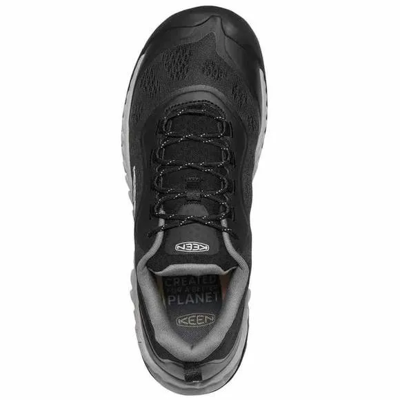 NEW KEEN men's nxis speed hiking shoes in black/vapor