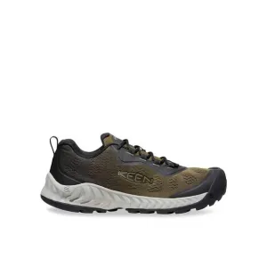 NEW KEEN men's nxis speed hiking shoes in military olive/ombre
