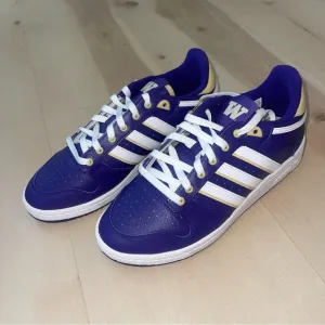 NEW Mens ADIDAS UNIVERSITY OF WASHINGTON CENTENNIAL RM Purple LEATHER Shoes