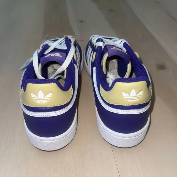 NEW Mens ADIDAS UNIVERSITY OF WASHINGTON CENTENNIAL RM Purple LEATHER Shoes