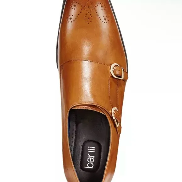 NEW Men's Bar III Monk Strap Shoes