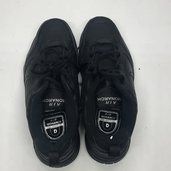 New Men’s Nike Air Monarch IV 415445-001 Black NWOB