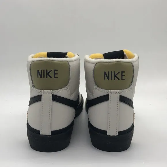 New Men’s Nike Blazer Mid Pro Club Black/White/Orange/Green FB8891-002 NWOB