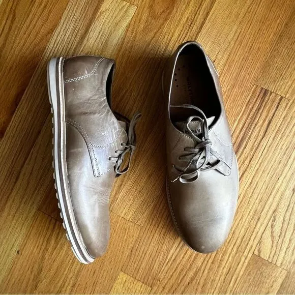 New Men’s Wolverine Leather Oxford Shoes Size 9.5