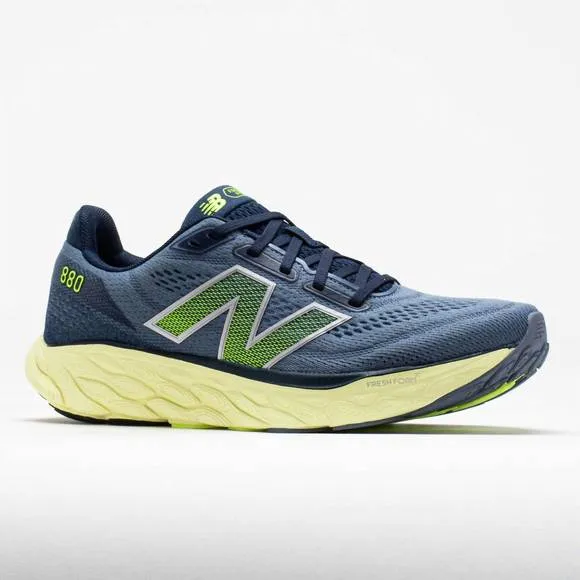 NEW NEW BALANCE men fresh foam 880 v14 running shoes in grey yellow