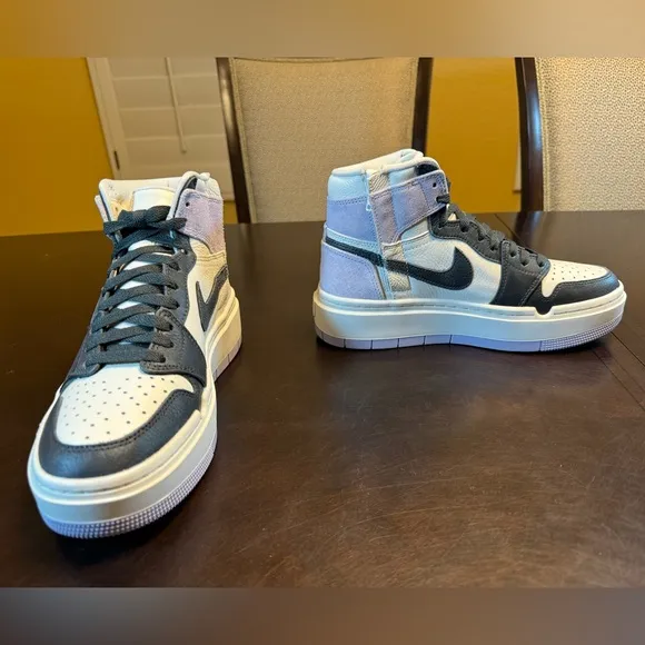 New Nike Air Jordan 1 Elevate High Purple White Sneaker Shoes Size US 8.5