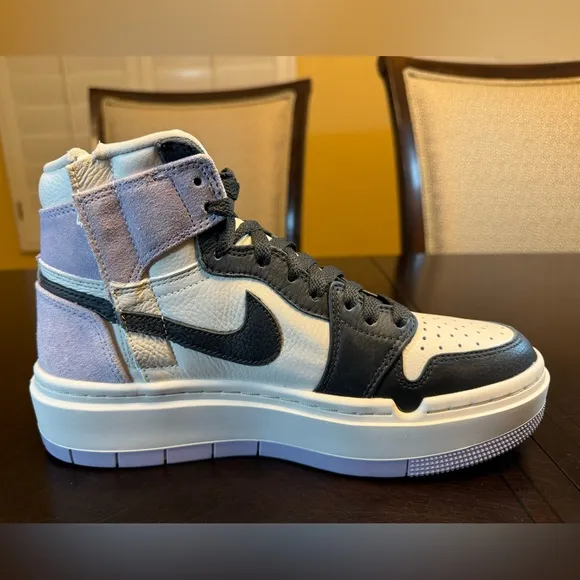 New Nike Air Jordan 1 Elevate High Purple White Sneaker Shoes Size US 8.5