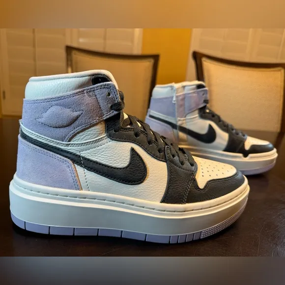 New Nike Air Jordan 1 Elevate High Purple White Sneaker Shoes Size US 8.5