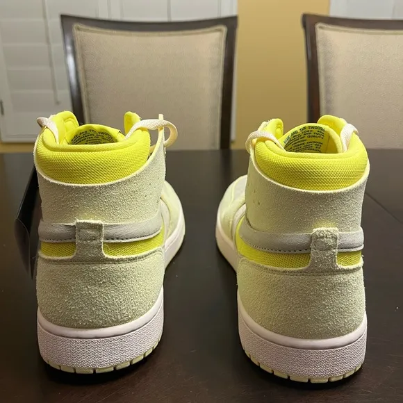 New Nike Air Jordan 1 High Zoom CMFT 2 Citron Sneaker Shoes Size US 12 W / 10.5