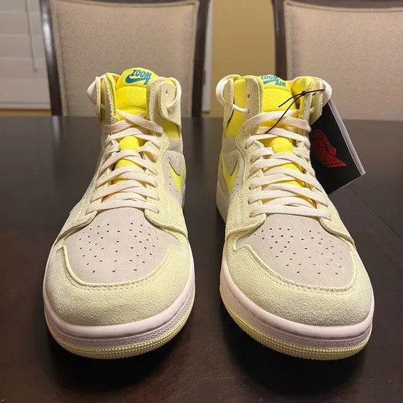 New Nike Air Jordan 1 High Zoom CMFT 2 Citron Sneaker Shoes Size US 12 W / 10.5