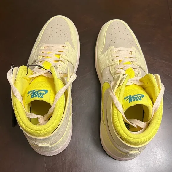 New Nike Air Jordan 1 High Zoom CMFT 2 Citron Sneaker Shoes Size US 12 W / 10.5