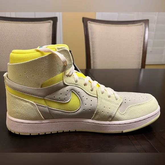 New Nike Air Jordan 1 High Zoom CMFT 2 Citron Sneaker Shoes Size US 12 W / 10.5