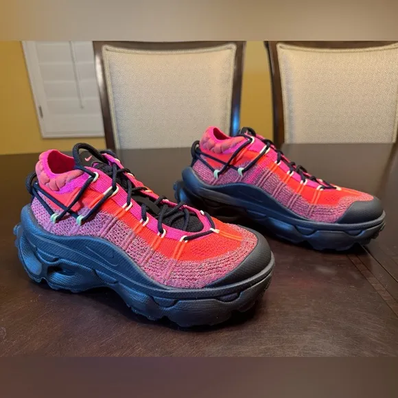 New Nike Air Max Flyknit Venture Pink Sneaker Shoes Size US 7.5