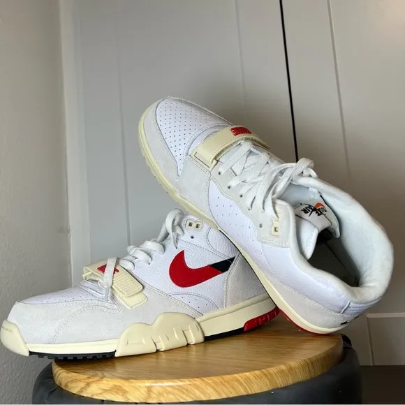 •NEW• Nike Air Trainer 1 Split Chicago • White/Red/Black/ Coconut shoes • 11.5M