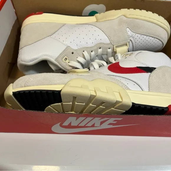•NEW• Nike Air Trainer 1 Split Chicago • White/Red/Black/ Coconut shoes • 11.5M