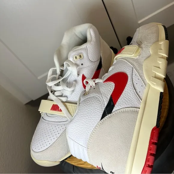 •NEW• Nike Air Trainer 1 Split Chicago • White/Red/Black/ Coconut shoes • 11.5M