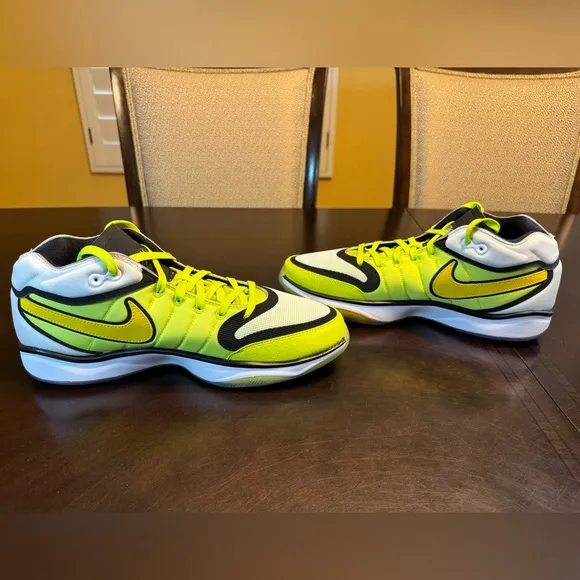 New Nike Air Zoom GT Hustle White Volt Sneaker Shoes Size US 12
