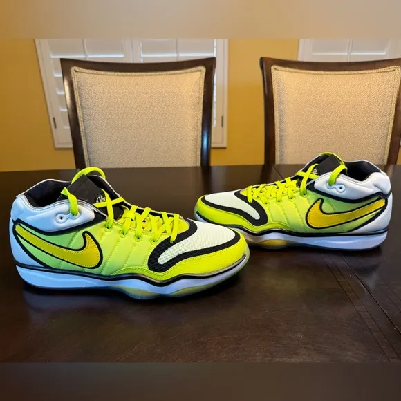 New Nike Air Zoom GT Hustle White Volt Sneaker Shoes Size US 12