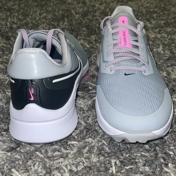 New NIKE Air Zoom Infinity Tour Next % in Wolf Grey/Cool Grey/Pink Spell/Black