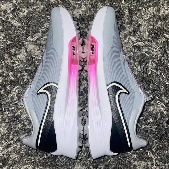New NIKE Air Zoom Infinity Tour Next % in Wolf Grey/Cool Grey/Pink Spell/Black