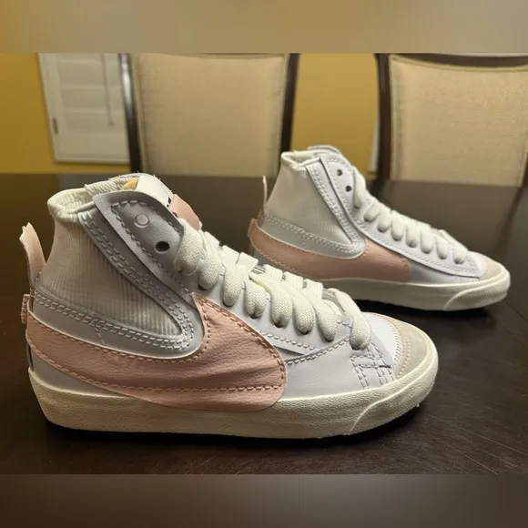 New Nike Blazer Mid 77 Jumbo Pink Sneaker Shoes Size US 6.5