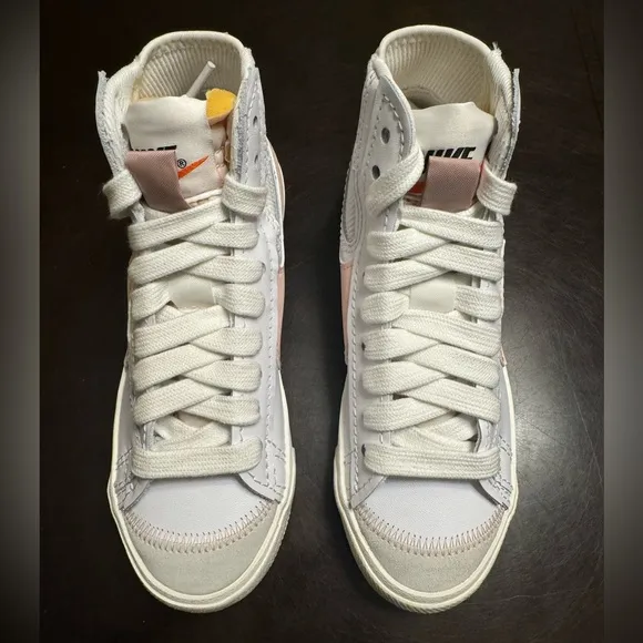 New Nike Blazer Mid 77 Jumbo Pink Sneaker Shoes Size US 6.5