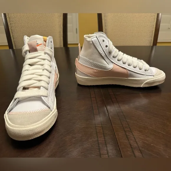 New Nike Blazer Mid 77 Jumbo Pink Sneaker Shoes Size US 6.5