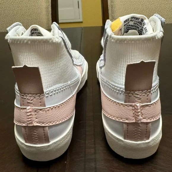 New Nike Blazer Mid 77 Jumbo Pink Sneaker Shoes Size US 6.5