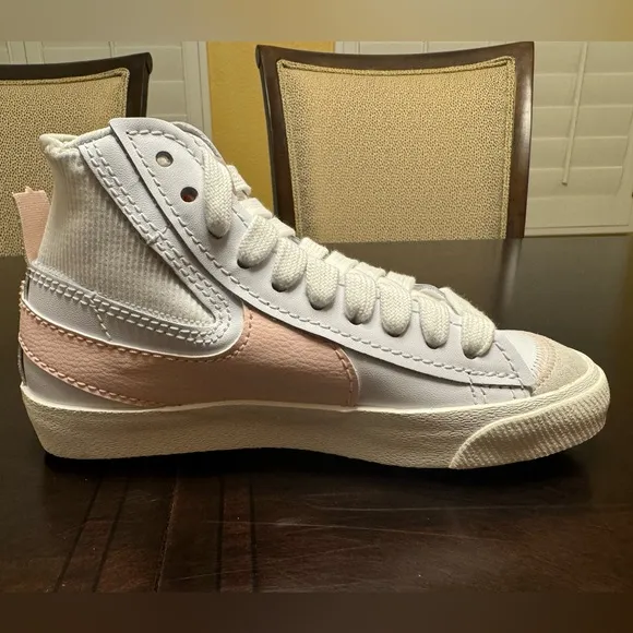 New Nike Blazer Mid 77 Jumbo Pink Sneaker Shoes Size US 6.5