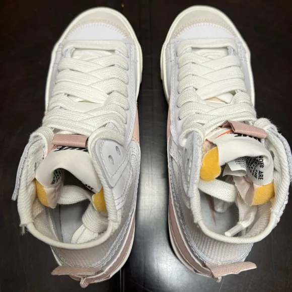 New Nike Blazer Mid 77 Jumbo Pink Sneaker Shoes Size US 6.5