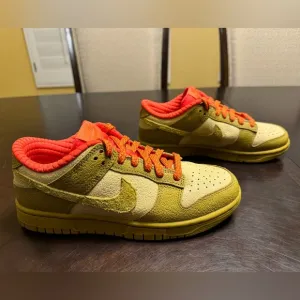 New Nike Dunk Low Bronzine Sneaker Shoes Size US 7