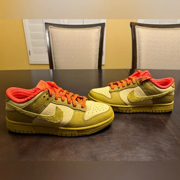 New Nike Dunk Low Bronzine Sneaker Shoes Size US 7