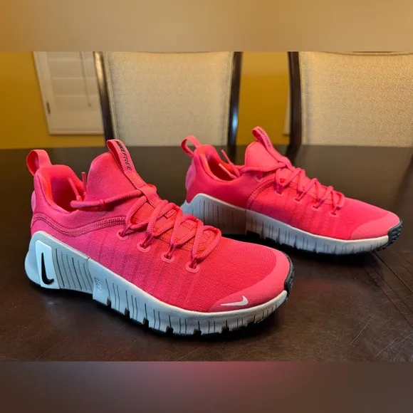 New Nike Free Metcon 6 Sneaker Shoes Pink Size US 9
