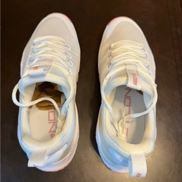 New Nike Free Metcon 6 White Pink Sneakers Shoes Size US 7.5