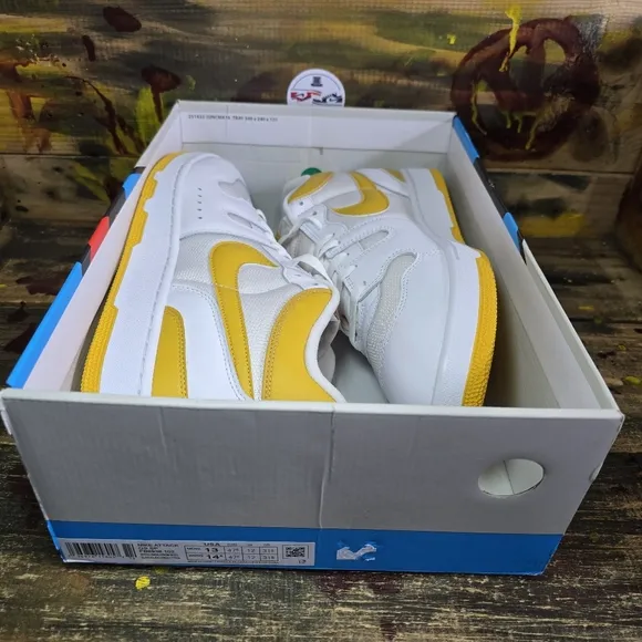 NEW Nike Mac Attack QS SP White/Lemon Venom-White Men’s Shoes FB8938-102 Size 13