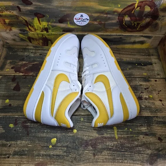 NEW Nike Mac Attack QS SP White/Lemon Venom-White Men’s Shoes FB8938-102 Size 13