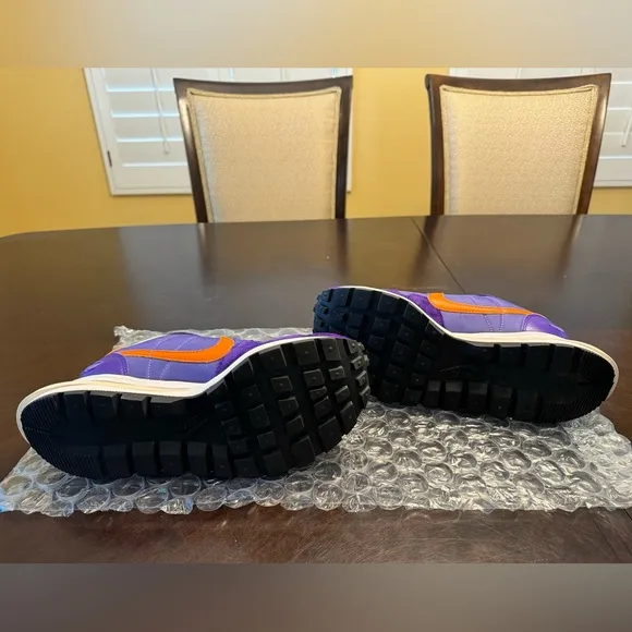 New Nike Sacai Vaporwaffle Dark Iris Sneaker Shoes US 8.5