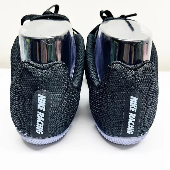 NEW Nike Zoom Rival M9 Black Purple Track &amp; Field Spikes Unisex Shoes Size 11.5