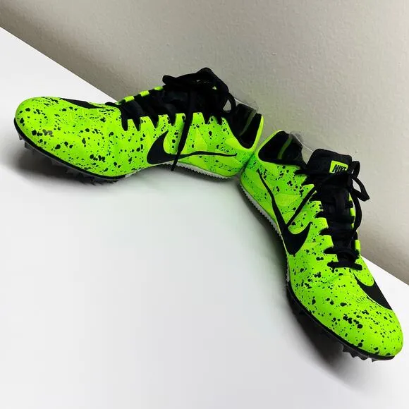 NEW Nike Zoom Rival S 9 Electric Green Track Spikes Unisex Shoes Size 7.5